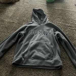 Grey old navy hoodie